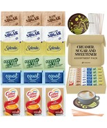 Coffee Mate Coffee Creamer Powder Packets, Sugar & Sweetener Assortment Packets - $20.97 - $29.97