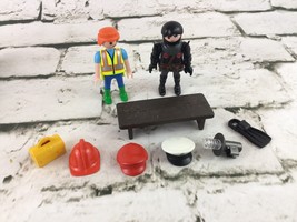 Playmobil Replacement Pieces Construction Worker Knight Hats - $11.88