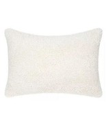 Dream Ease Sherpa Comfort Pillow, Standard / Queen 20&quot;x28&quot;, Cream - £47.48 GBP