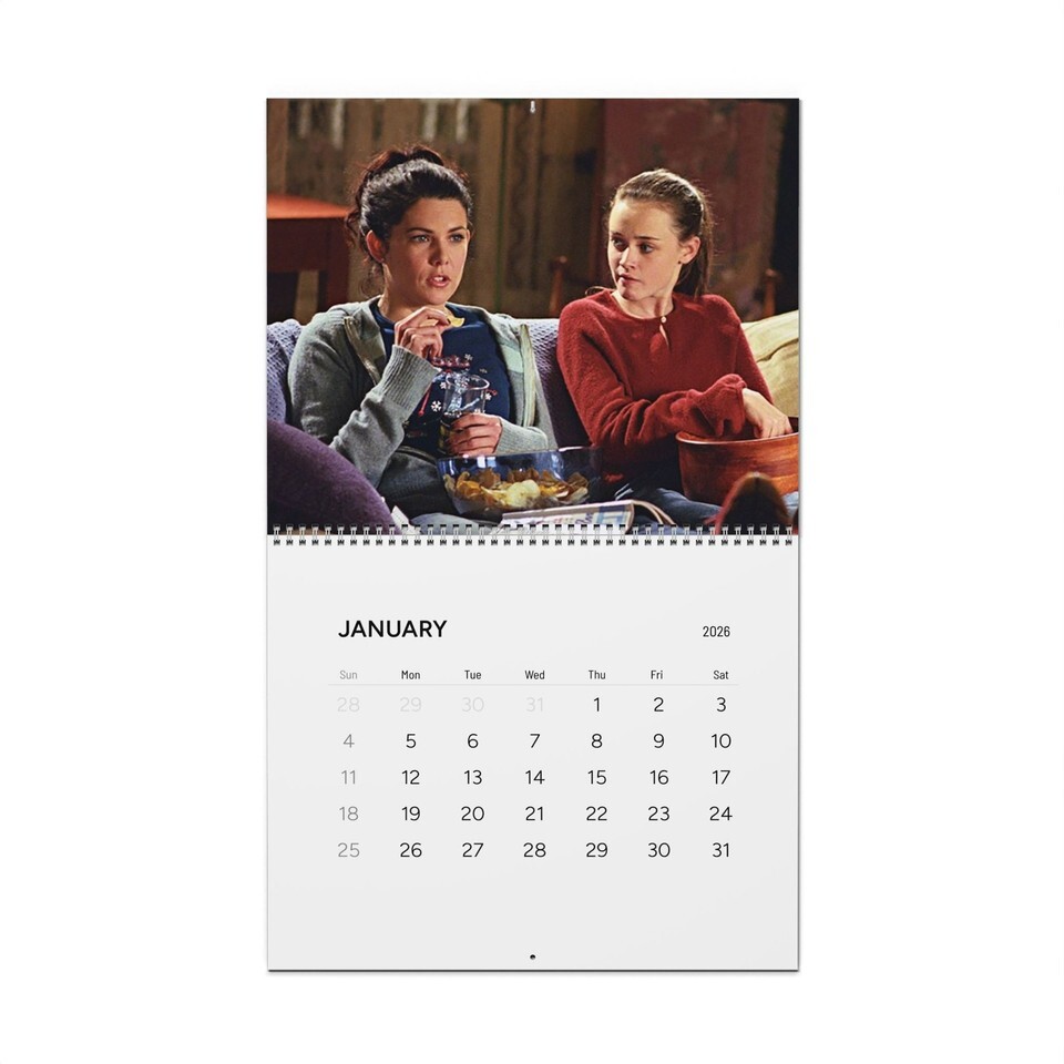 Stars Hollow Gilmore Girls Wall  Calendar (2026) - $25.73