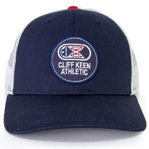 Cliff Keen | CAPCKUSA-NY | The Waving Flag Wrestling Trucker Hat | One Size - $24.99