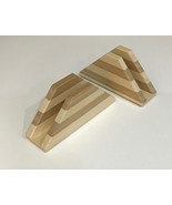 WOODEN NAPKIN HOLDER Made From Spanish Walnut And Tulipwood – Luxury Nap... - $636.48 MXN