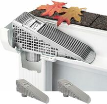 2-Pack The Gutter Guard Wedge Downspout Filter Prevents Pipe Clogs from ... - $21.77