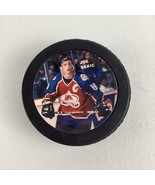 Colorado Avalanche Joe Sakic Hockey Puck Sports Equipment Souvenir NHL - $20.23 CAD