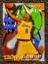 1996 Kobe Bryant Lakers Lucky 13 Rookie Card. Reprint Mint Condition!! - $1.98