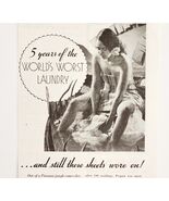 1934 Pequot Sheets Pillowcases  Advertisement Ephemera NRA Member - $247.64 MXN