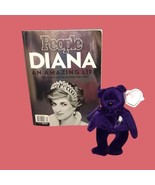 Matching Limited Edition Princess Diana Magazine and Her Beanie Babies Bear - $128.70