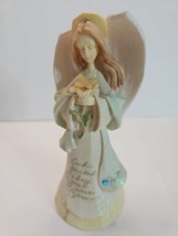 ENESCO FOUNDATIONS Karen Hahn MARCH BIRTHDAY Angel Figurine 2004 - £4.30 GBP