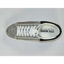 Men's Dressy Sneaker Shoes STEVE MADDEN Micro Suede Stones Icebox Silver image 14