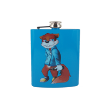 Conker&#39;s Bad Fur Day Custom Flask Canteen Collectible Gift Squirrel Vide... - $26.00