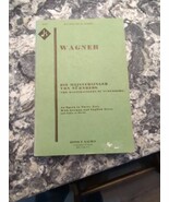 Kalmus Wagner Die Meistersinger von nurnberg vocal score - €10,16 EUR
