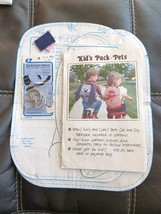 Childs Backpack or Pajama Bag Pattern Kids Pack Pets by Patch Press Dog and Cat - £6.93 GBP