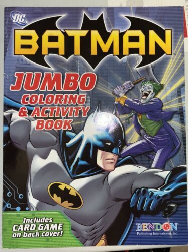 BATMAN Jumbo Coloring & Activity Book with Activity Cutout Playing ...