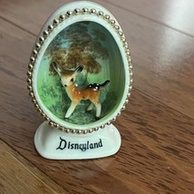 Vtg 1950s Disney Bambi in China Egg Disneyland Hand Painted Souvenir Col... - $49.49