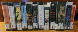 Lot of 12 Audio Books Kenyon Finn Kondo Sanderson Hoffman Goodkind Sedaris... - £44.40 GBP