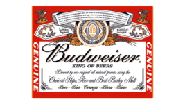 Budweiser Beer Vintage Logo Poster Print on Metal Sign 12x8in Old New R - €21,35 EUR