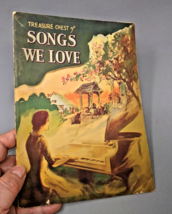 1936 &quot;Treasure Chest of Songs We Love&quot; 48 Pages Sheet Music with Words - £7.82 GBP