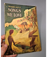1936 &quot;Treasure Chest of Songs We Love&quot; 48 Pages Sheet Music with Words - £7.86 GBP