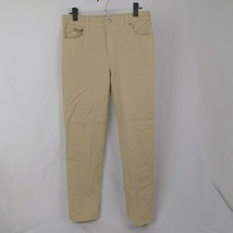 Gloria Vanderbilt Tan Denim Jeans Pants Women Size 10 Straight Leg - $14.52
