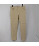 Gloria Vanderbilt Tan Denim Jeans Pants Women Size 10 Straight Leg - $14.52