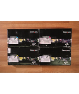 Genuine Lexmark C522 CMYK Toner Set C522,C524,C530,C532,C534 Same Day Sh... - $138.60