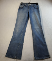 Maurices Bootcut Jeans Womens Size 5/6 Blue Denim Pockets Pull On Belt Loops - £14.16 GBP