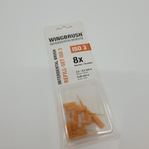 Wingbrush 8X Interdental Brush Heads Attachments Refill Set ISO3 New, se... - £10.33 GBP