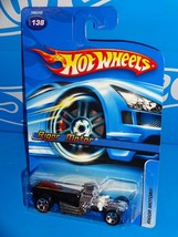 Hot Wheels 2005 Mainline Release #138 Rigor Motor Black w/ 5SPs - £1.94 GBP