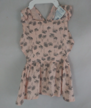 NWT Top Paw Pink Palm Apron Dress Dog Size Large - $10.66