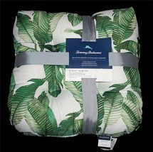 2 Tommy Bahama Tropical Banana Gam Palm Leaves Indoor/Outdoor Seat Cushions NWT - £64.13 GBP