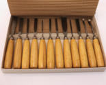 Henry Taylor Acorn Series Acorn Works 12pcs Wood Carving Tools with Orig... - $236.99