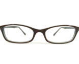 Prodesign denmark Brille Rahmen 5022 C.3832 Brown Grau Cat Eye 50-16-130 - £73.81 GBP