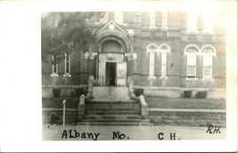 RPPC Court House Building Albany MO Missouri Unused UNP Postcard - £29.55 GBP