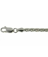 Wheat Chain Necklace - 30 inch* (2.2mm* wide) - Sterling Silver - Made Italy [BN - $40.90