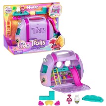 DREAMWORKS TROLLS Band Together Mineez 10 pc Rhonda Play &amp; Display Case - $560.27 MXN