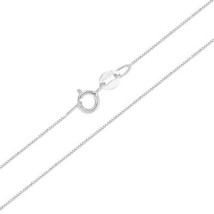 18k Pure Gold Necklace Rose White Yellow Genuine Women Fine Simple Slim Thin Cha - $126.29