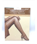 Hanes Absolutely Ultra Sheer Control Top Sheer Toe Size F Pantyhose - $12.97 CAD