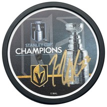 Michael Amadio Autographed Stanley Cup Vegas Golden Knights Signed Puck COA IGM - $67.96