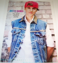 Justin Bieber - Liam Hemsworth - 21" x 16" Teen Magazine Pinup Mini Poster - $8.94