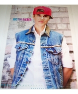 Justin Bieber - Liam Hemsworth - 21" x 16" Teen Magazine Pinup Mini Poster - $8.94