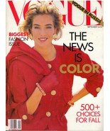 1990 Vogue September Issue Tatjana Patitz Janet Jackson Russia Joan Chen Fur 90s - £202.56 GBP