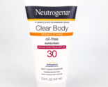 Neutrogena Clear Body Breakout Free Oil Free SPF 30 Sunscreen 5oz BB 8/2025 - $19.30