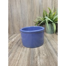 Vintage Butter Crock, Blue Stoneware 2 lb, Country Kitchen, Farmhouse Pr... - £29.08 GBP