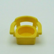 Fisher Price Little People 952 Yellow Captain Chair Replacement Piece 1986 - $3.46