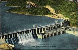 Bagnell Dam and Lake of the Ozarks MO Postcard PC30 - £3.90 GBP