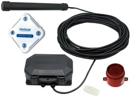 Wireless Vehicle Detecting Probe Wireless Driveway Alarm &amp; Adjustable Siren - £301.15 GBP