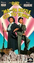 Ma and Pa Kettle Go to Town...Starring: Marjorie Main, Percy Kilbride (used VHS) - £9.57 GBP