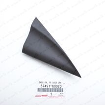 Genuine Toyota Land Cruiser 80 LX450 Passenger Mirror Triangle Cover 674... - $33.22