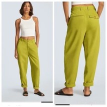 Everlane Womens The TENCEL™ Relaxed Chino Pants Soft Slouchy Green 4 - £38.52 GBP