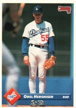 Donruss 93 1993 Baseball Card Series 2 # Orel Hershiser Dodgers - £1.19 GBP